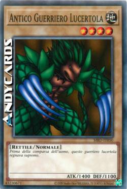 ANTICO GUERRIERO LUCERTOLA