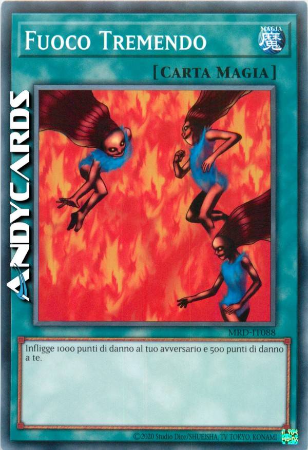 TREMENDOUS FIRE | AndyCards Srl