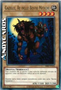 GAZELLE, RE DELLE BESTIE MITICHE