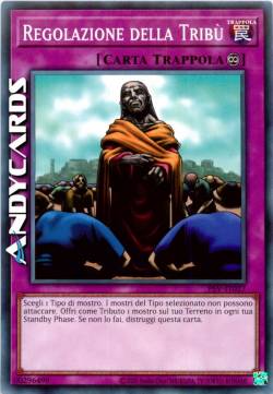 REGOLAZIONE DELLA TRIBÙ