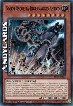 Golem Oscurità-Ingranaggio Antico