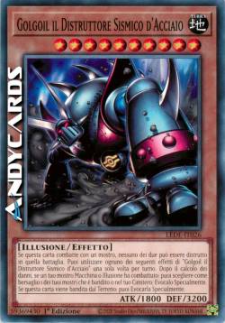 Golgoil il Distruttore Sismico d'Acciaio