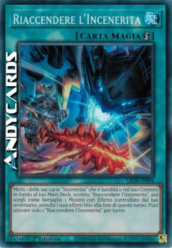 Riaccendere l'Incenerita