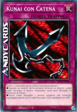 KUNAI CON CATENA
