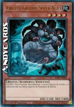 CRICETO GIGANTE SUPER AGILE