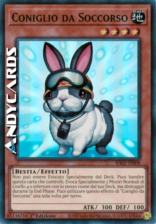 RESCUE RABBIT | AndyCards Srl
