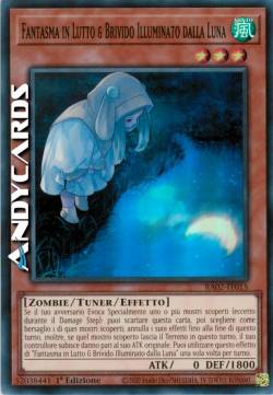 FANTASMA IN LUTTO & BRIVIDO ILLUMINATO DALLA LUNA