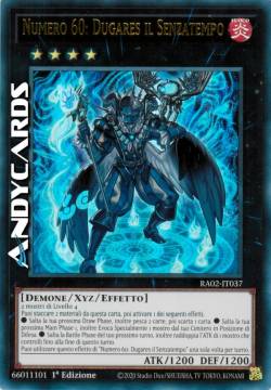 NUMERO 60: DUGARES IL SENZATEMPO