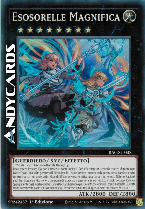 遊戯王 Exosisters Magnifica 3枚セット Exosisters Magnifica | AndyCards Srl