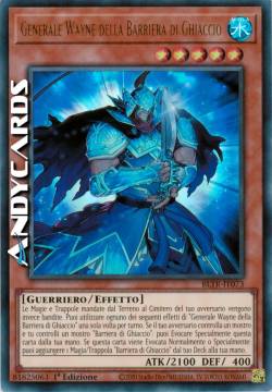 GENERALE WAYNE DELLA BARRIERA DI GHIACCIO