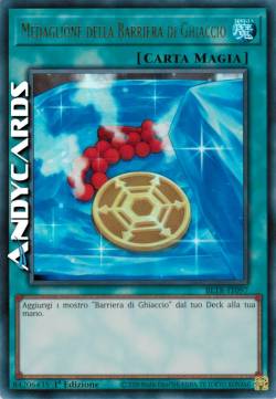 MEDAGLIONE DELLA BARRIERA DI GHIACCIO