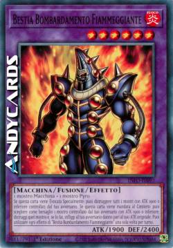 Bestia Bombardamento Fiammeggiante