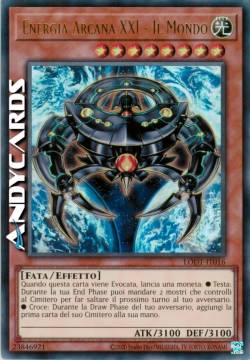 ENERGIA ARCANA XXI - IL MONDO