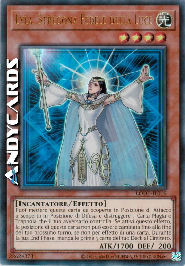 LYLA, LIGHTSWORN SORCERESS | AndyCards Srl