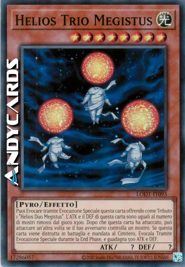 HELIOS TRICE MEGISTUS | AndyCards Srl