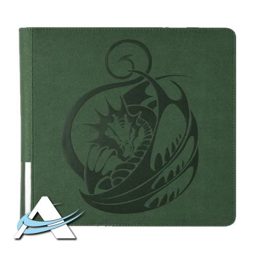 Dragon Shield Album 12 Tasche Zipster XL + 24 Pagine - Verde Foresta