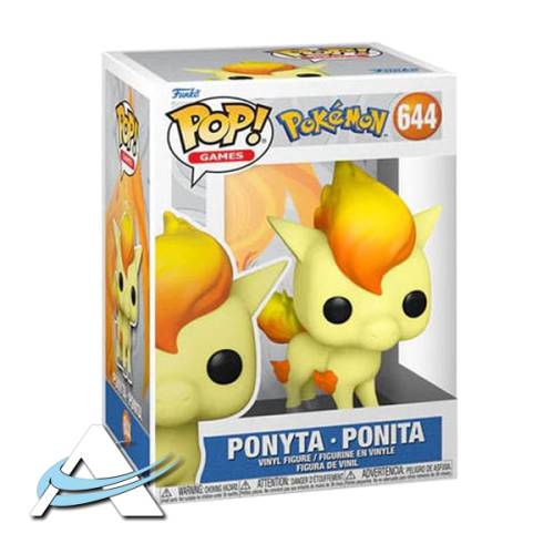 Funko POP! Games - Ponyta Pokémon  (9 cm) - 644
