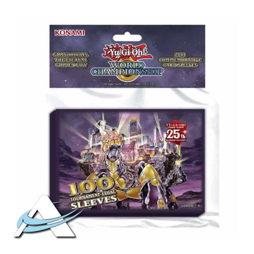 Yugioh Protective Sleeves - Grandopolis, The Eternal Golden City – 2013 WCS Commemorative