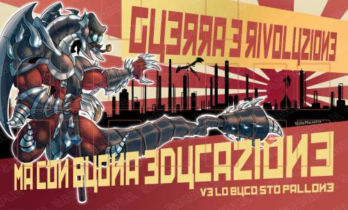 Playmat Malavita - Drago Armando - Guerra & Rivoluzione (con zone)
