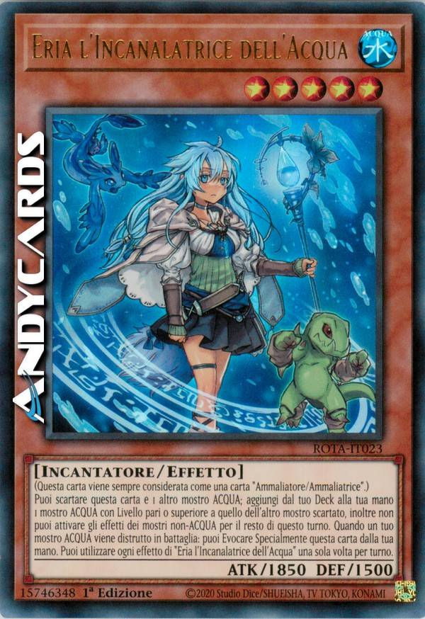 Eria the Water Channeler | AndyCards Srl