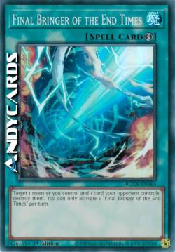 Final Bringer of the End Times