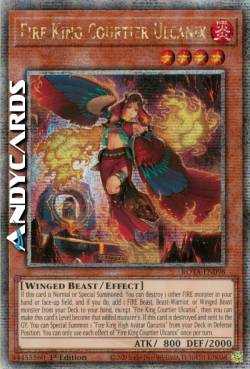 Re del Fuoco Cortigiana Ulcanix