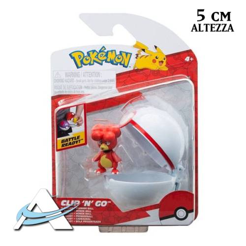 Mini Figure JAZWARES - Clip 'N' Go - Premier Ball, Magbi (5 cm)