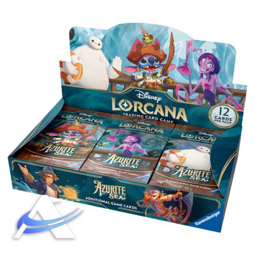 Box di Bustine Disney Lorcana - Mare di Azzurrite - EN