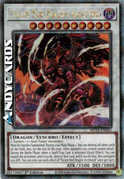 ARCIDEMONE DRAGO ROSSO TIRANNO