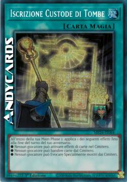 Iscrizione Custode di Tombe