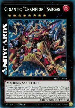 Gigantesco "Campione" Sargas