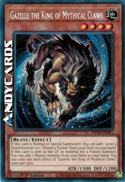 Gazelle, Re degli Artigli Mitici