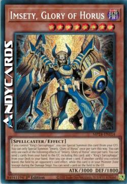 Imsety, Gloria di Horus