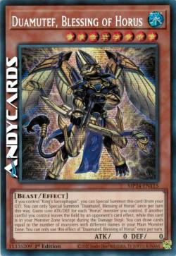 Duamutef, Benedizione di Horus