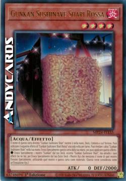 Gunkan Sushinave Shari Rossa