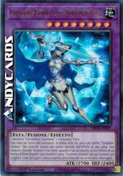 Cavaliere-Gemma Lady Diamante Rosa