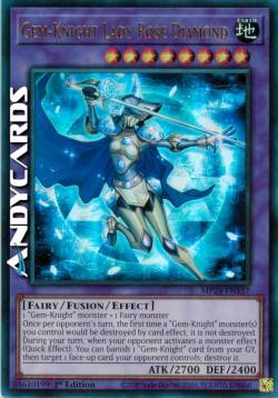 Cavaliere-Gemma Lady Diamante Rosa