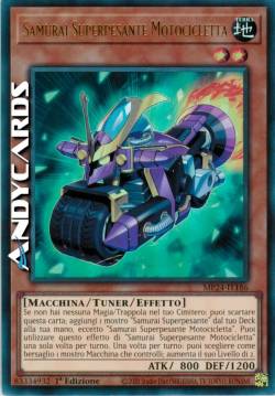 Samurai Superpesante Motocicletta
