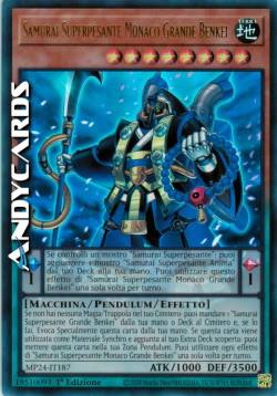 Samurai Superpesante Monaco Grande Benkei