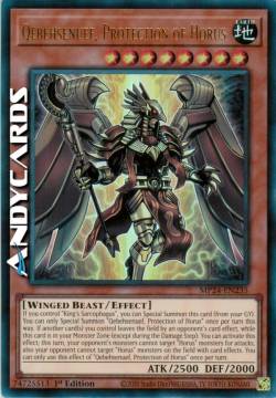 Qebehsenuf, Protezione di Horus