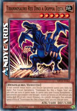 Tirannosauro Rex Dino a Doppia Testa