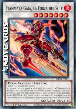 Fiammata Gaia, la Forza del Sole