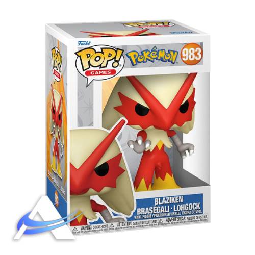 Funko POP! Games - Blaziken Pokémon  (9 cm) - 983