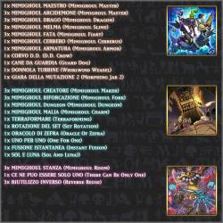 Mazzo Mimighoul (Deck Pronto da Giocare)