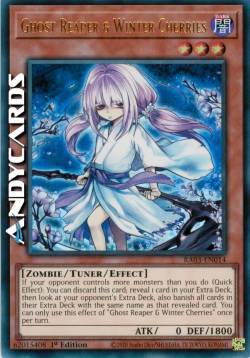 MIETITORE FANTASMA & FIORI DI CILIEGIO INVERNALI