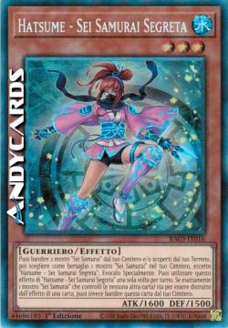 HATSUME - SEI SAMURAI SEGRETA