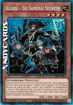 KIZARU - SEI SAMURAI SEGRETO