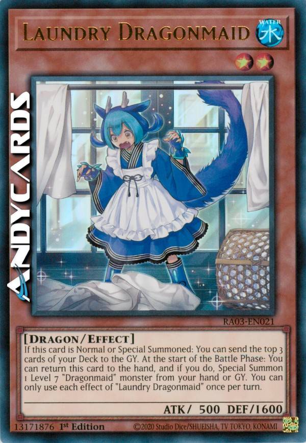 LAUNDRY DRAGONMAID | AndyCards Srl