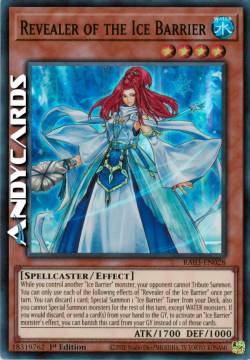 RIVELATORE DELLA BARRIERA DI GHIACCIO