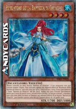 RIVELATORE DELLA BARRIERA DI GHIACCIO